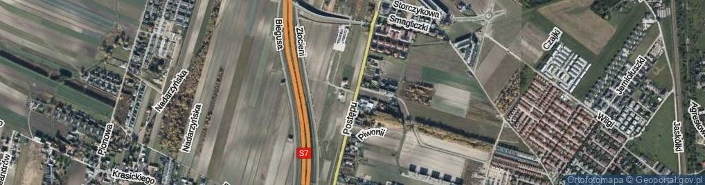 Zdjęcie satelitarne Begonii ul.